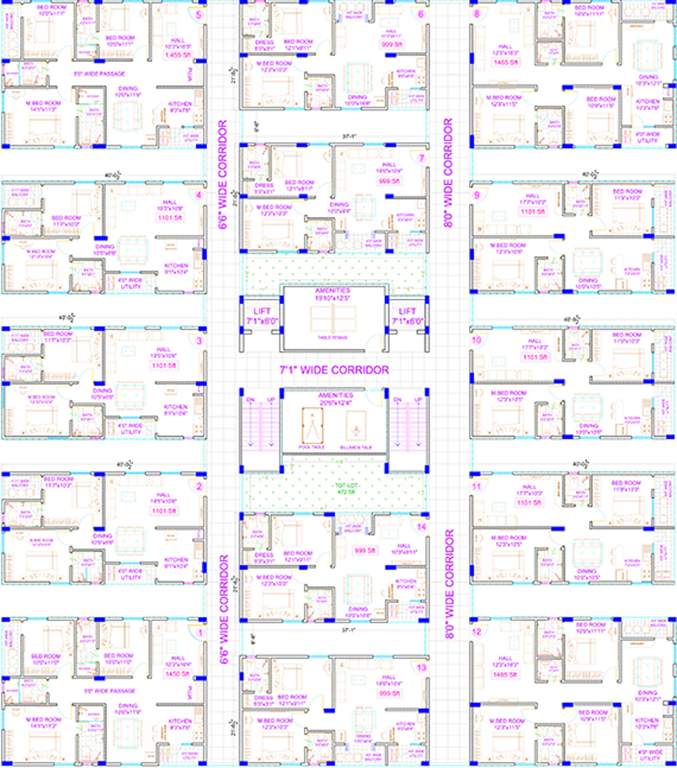 Images for Cluster Plan of Abode Green Ridge