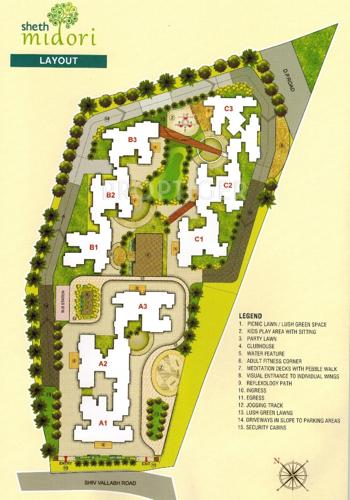 Images for Layout Plan of Sheth Midori midori Images for Layout Plan of Sheth Midori
