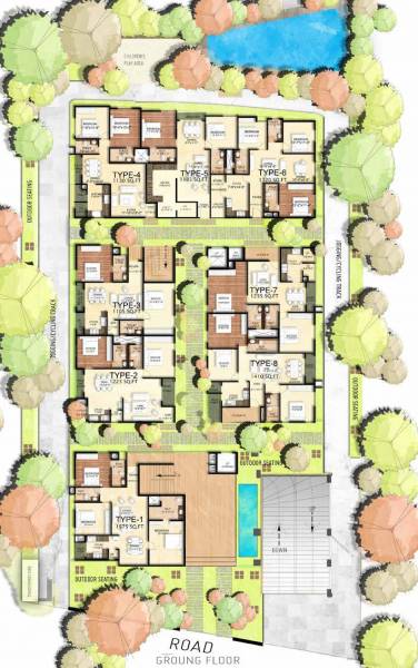  advaitha Images for Cluster Plan of Vibrant Advaitha