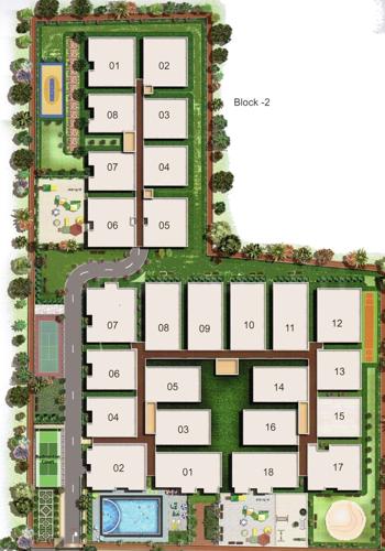  lakefront Images for Layout Plan of Sraddha Lakefront