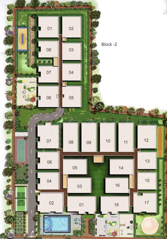  lakefront Images for Layout Plan of Sraddha Lakefront