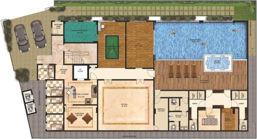  aurum Images for Cluster Plan of UNM Realtors Private Limited Aurum