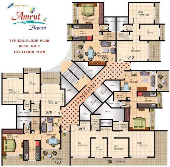  amrut heaven Images for Cluster Plan of Mehta Amrut Heaven
