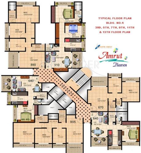  amrut-heaven Images for Cluster Plan of Mehta Amrut Heaven
