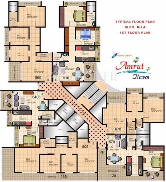 Images for Cluster Plan of Mehta Amrut Heaven