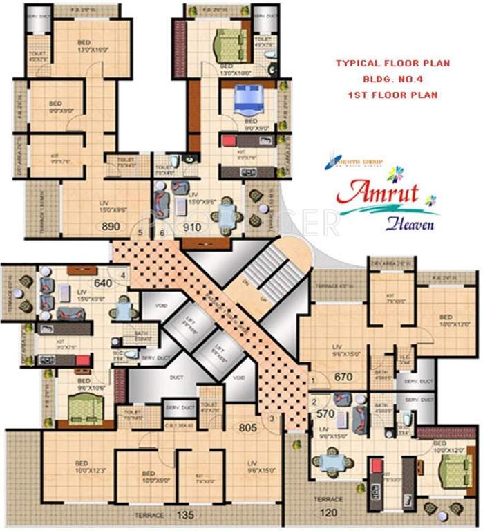 Images for Cluster Plan of Mehta Amrut Heaven