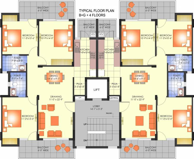 Images for Cluster Plan of Ashiana The Center Court Prime