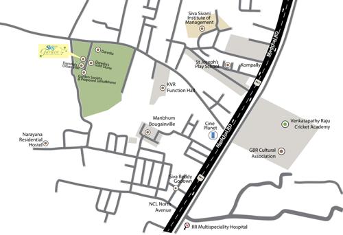 Images for Location Plan of Daredia Sky Garden sky-garden Images for Location Plan of Daredia Sky Garden