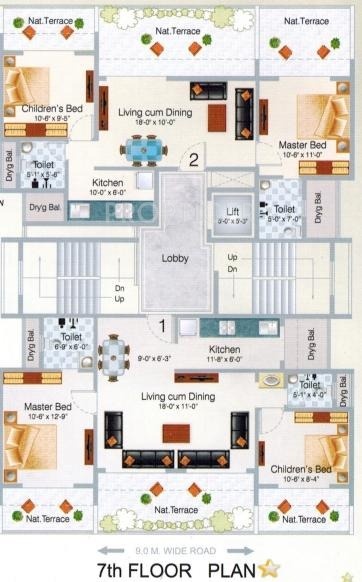 Images for Cluster Plan of VM Mohan Pride
