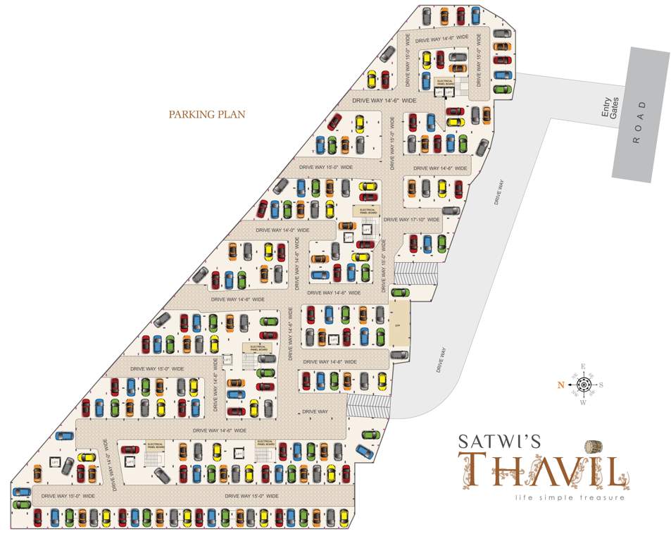  thavil Images for Cluster Plan of Satwi Thavil