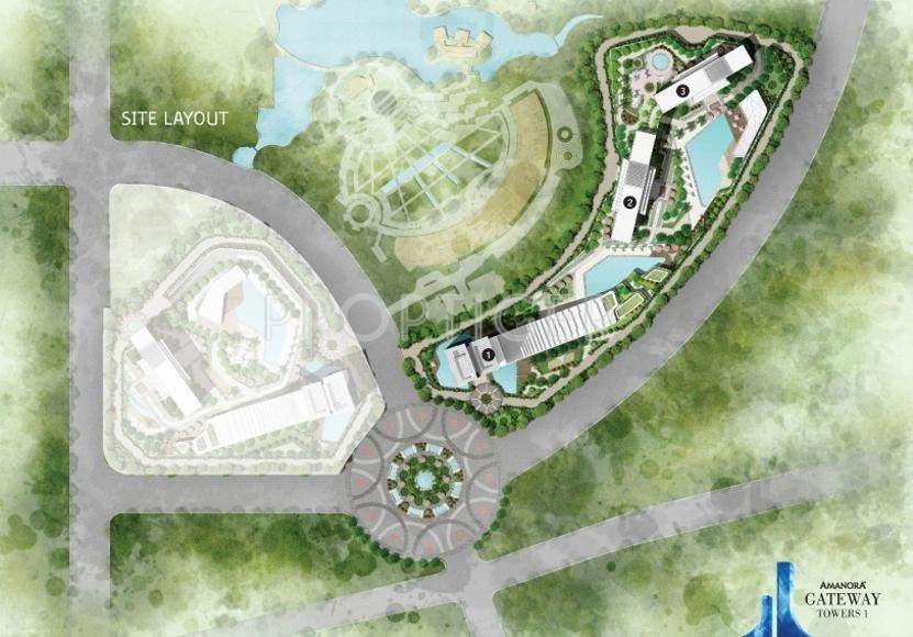 Images for Layout Plan of Amanora Gateway Towers I
