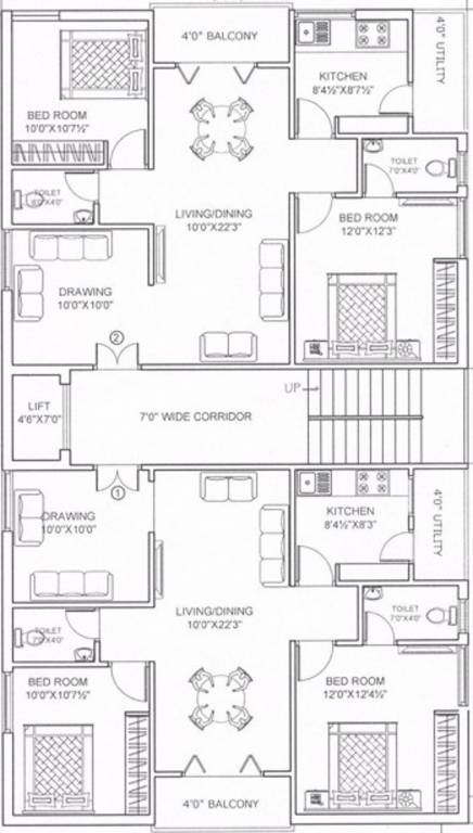 Images for Cluster Plan of Avantika Bhuvanam