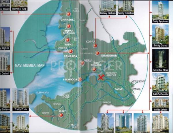 Images for Location Plan of Tricity Rekhi Sai Flora