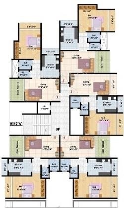 Images for Cluster Plan of Happy Home Group Mumbai Sarvodaya Bali
