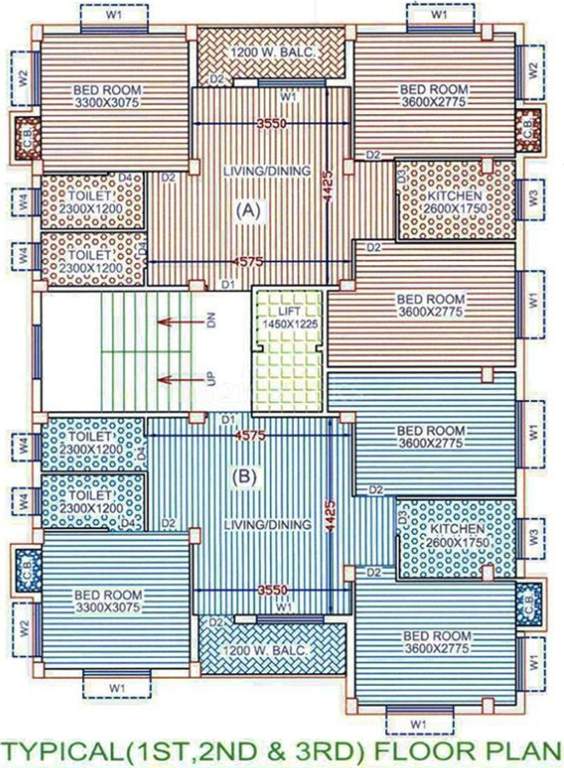  jeet glory 2 Images for Cluster Plan of Jeet Jeet Glory 2