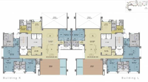 Images for Cluster Plan of Marvel Realtors Diva 2