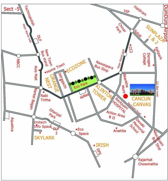  canvas Location Plan