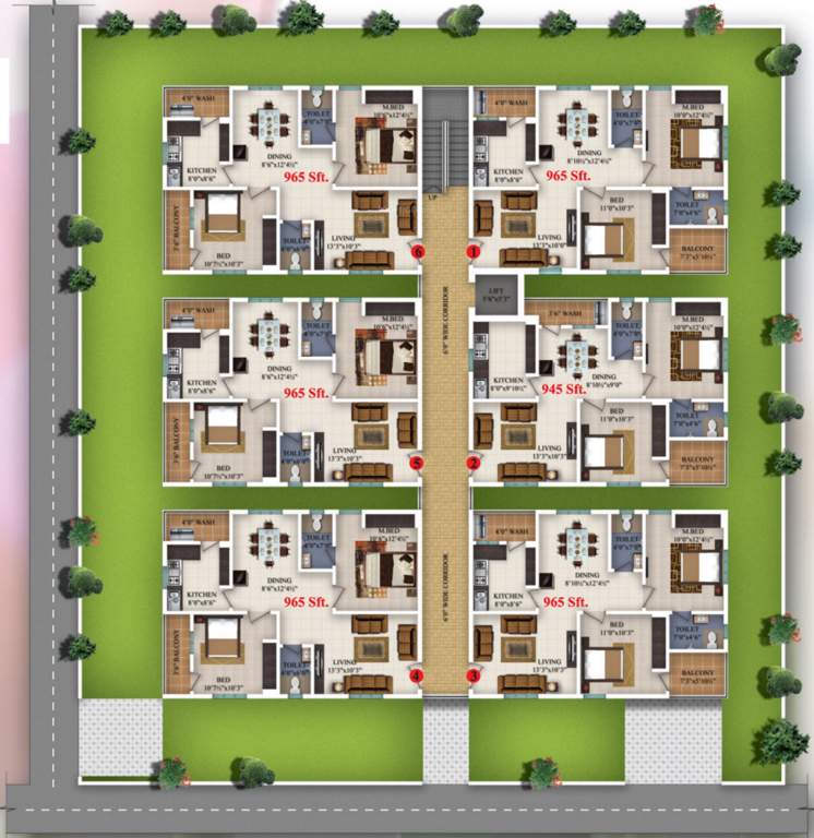  tulips Images for Cluster Plan of TMR Tulips
