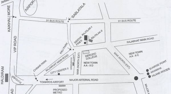 Images for Location Plan of Bluechip Rajtilak Images for Location Plan of Bluechip Rajtilak