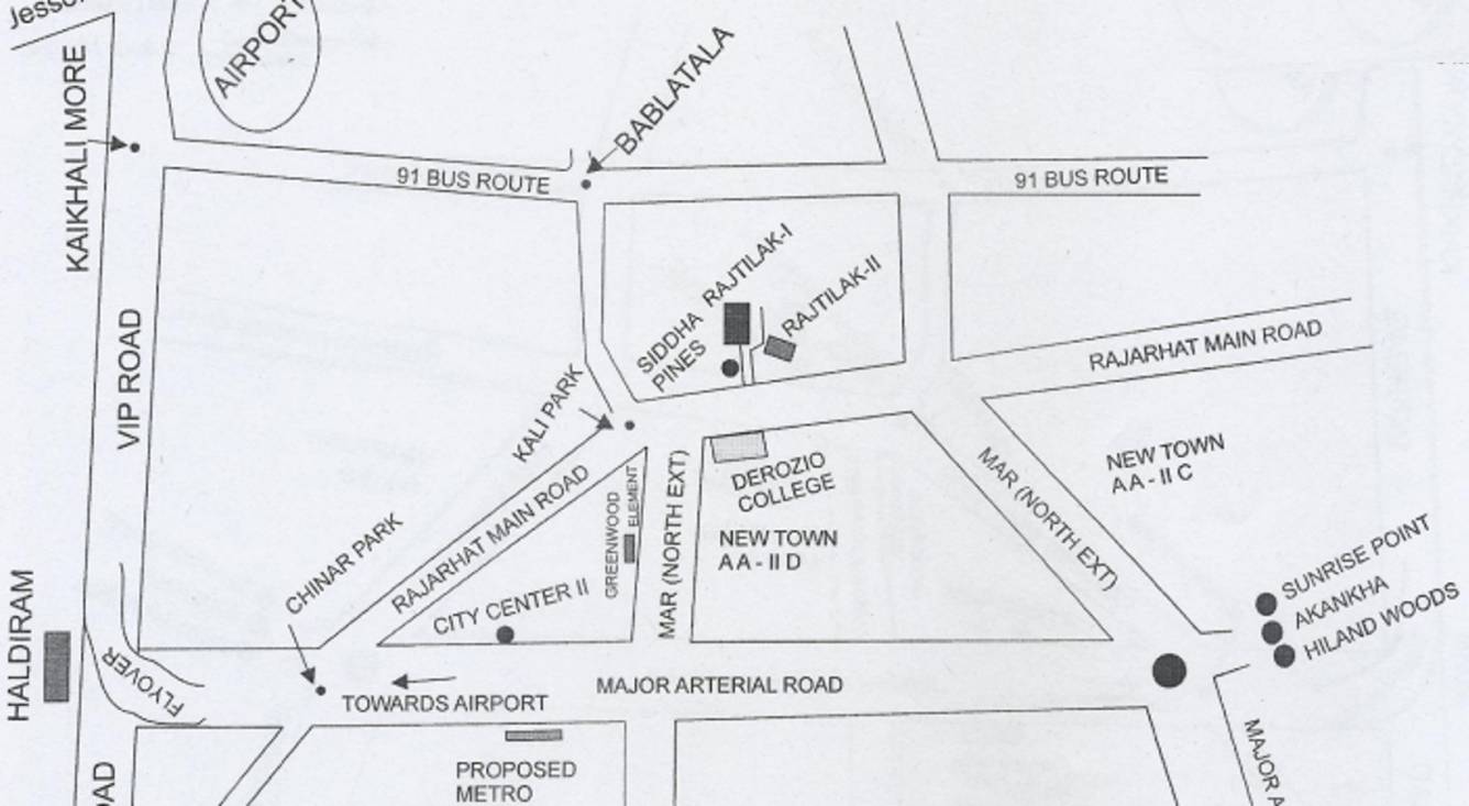 Images for Location Plan of Bluechip Rajtilak