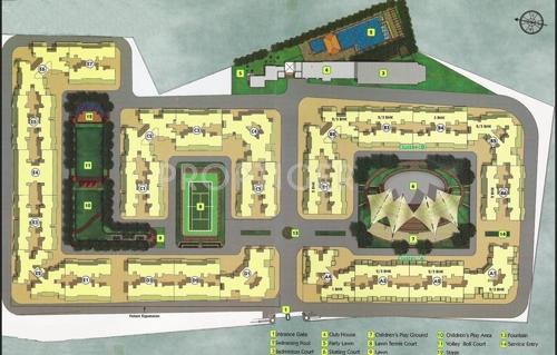  constella Images for Layout Plan of Goel Ganga Constella
