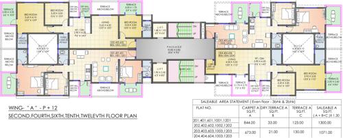  hallmark-avenue Images for Cluster Plan of RajHeramba Hallmark Avenue