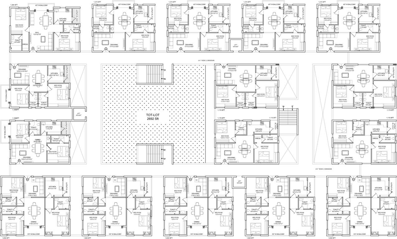 Images for Cluster Plan of SV Brindavanam