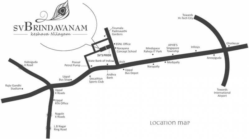 Images for Location Plan of SV Brindavanam
