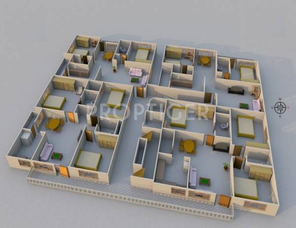 Images for Cluster Plan of Nishitas Kpr Lotus Residency