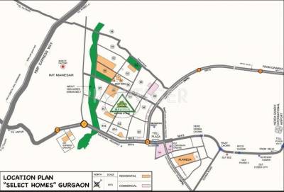 Images for Location Plan of DLF Select Homes