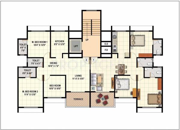 Images for Cluster Plan of Mahaavir Mahaavir Arpan