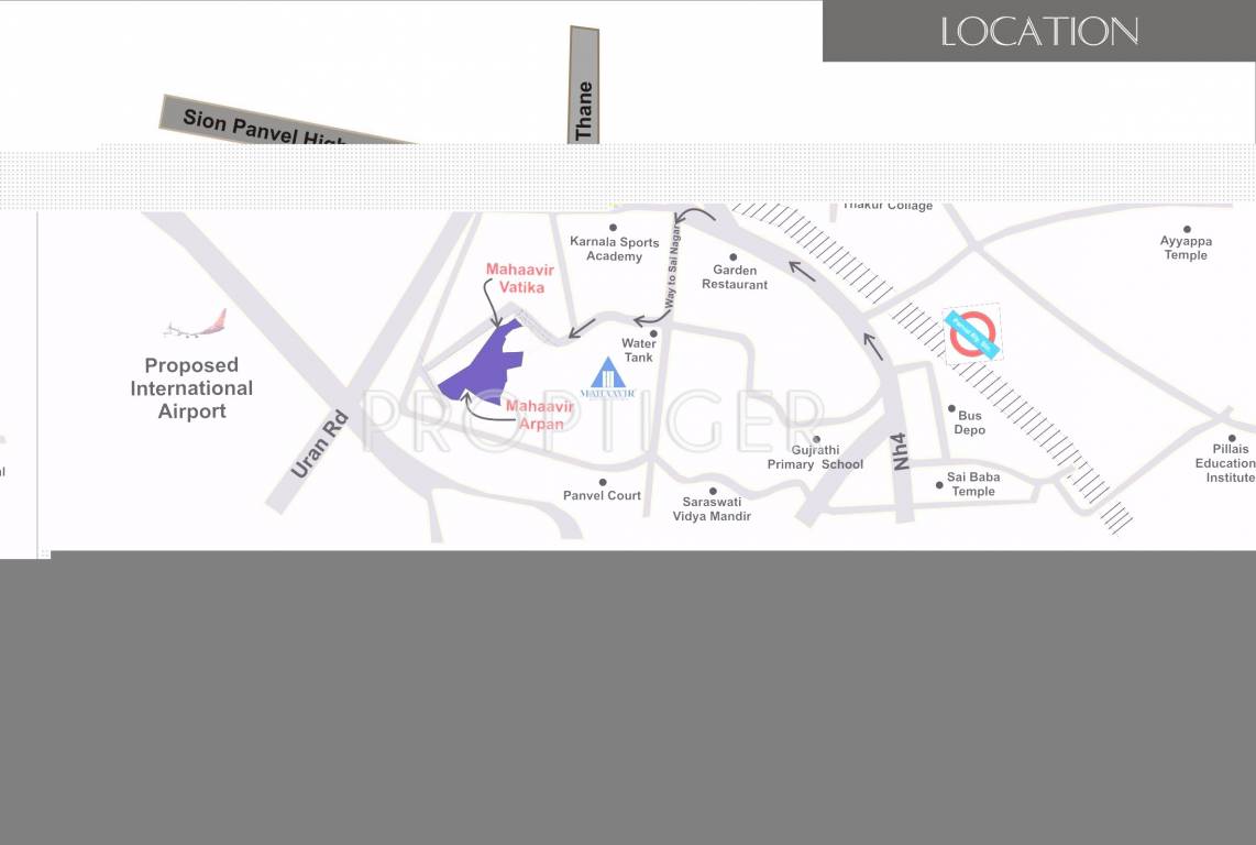 Images for Location Plan of Mahaavir Mahaavir Arpan