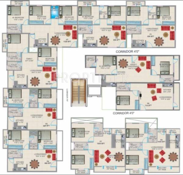 Images for Cluster Plan of Prabhavathi Palm