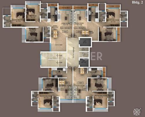  happy-home-chsl Images for Cluster Plan of Navkar Happy Home CHSL