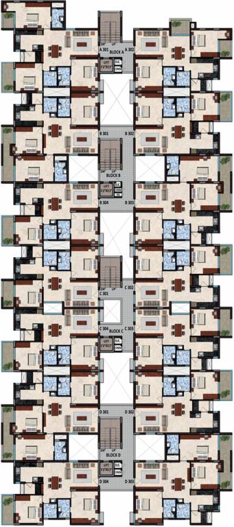 Images for Cluster Plan of Upscale The Ripple