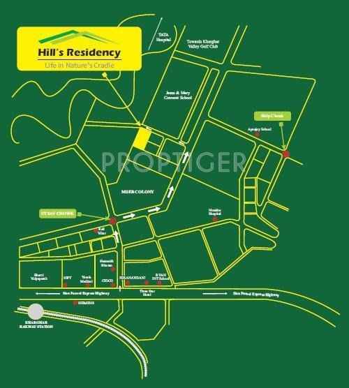 Images for Location Plan of  Hills Residency