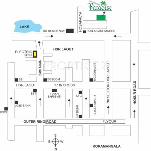 Images for Location Plan of Active Meenakshi Paradise