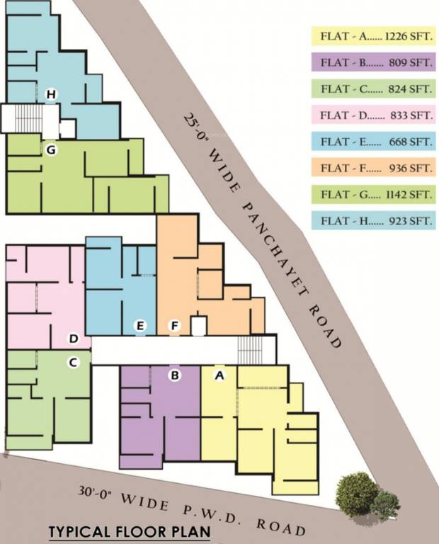 Images for Cluster Plan of WB Home Green