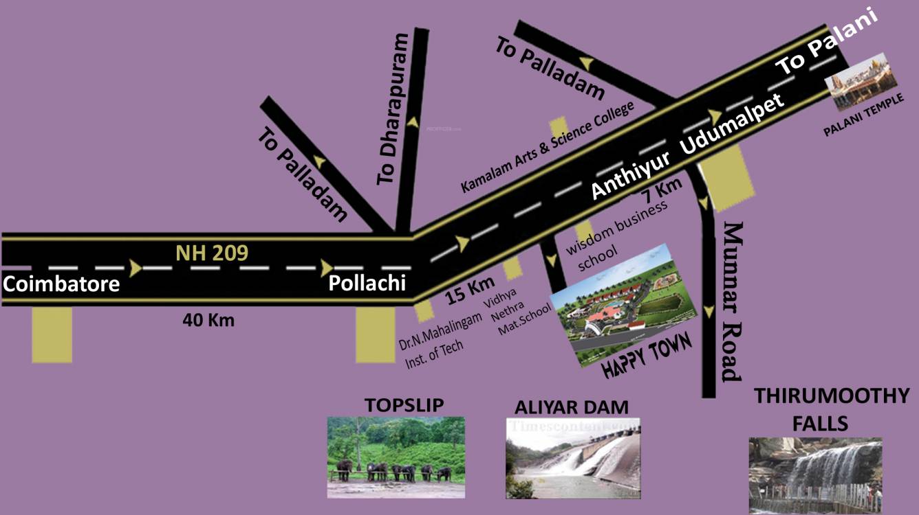 Images for Location Plan of Meritt Infra Happy Town