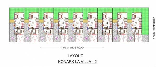 Images for Layout Plan of Karia Konark Avenue 9