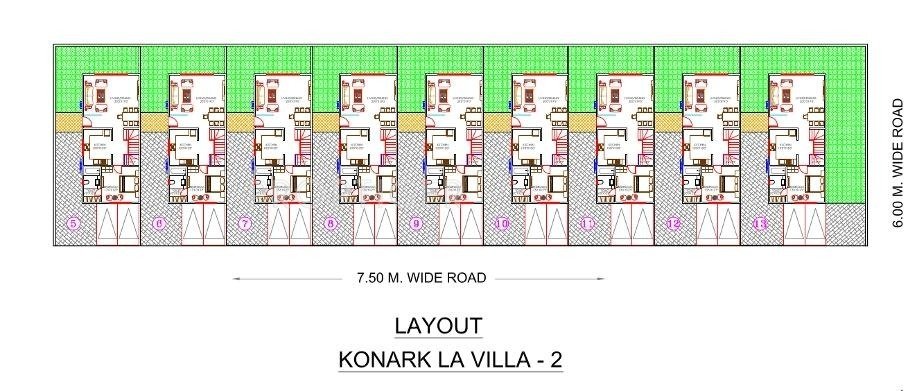 Images for Layout Plan of Karia Konark Avenue 9