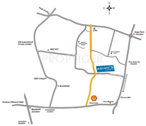  laasya Images for Location Plan of Asian Laasya