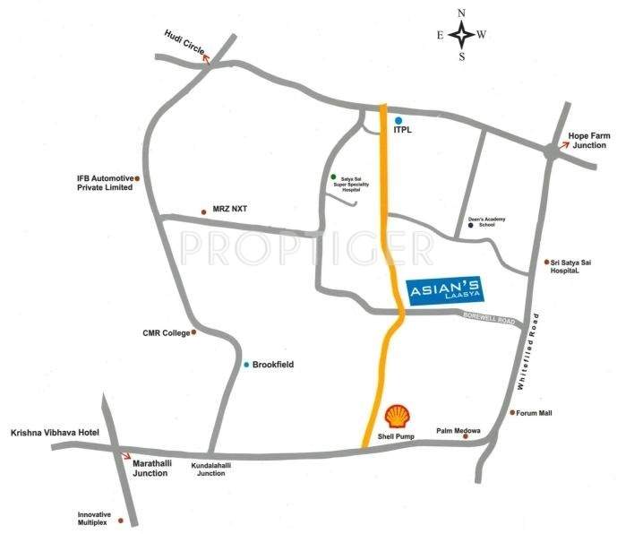  laasya Images for Location Plan of Asian Laasya