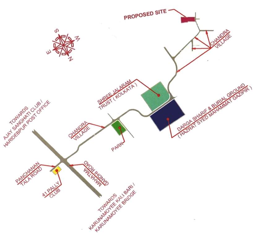 Images for Location Plan of Chakraborty Apartment
