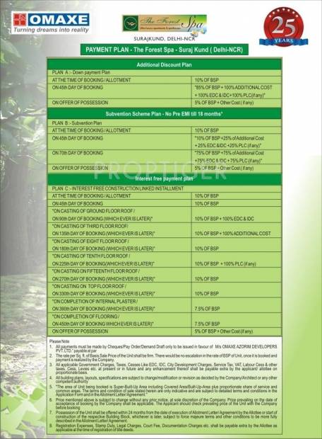  the-forest-spa Images for Payment Plan of Omaxe The Forest Spa