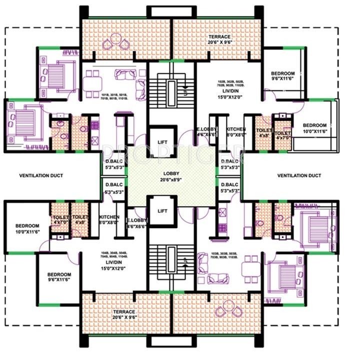 Images for Cluster Plan of Bhujbal Forest Mist