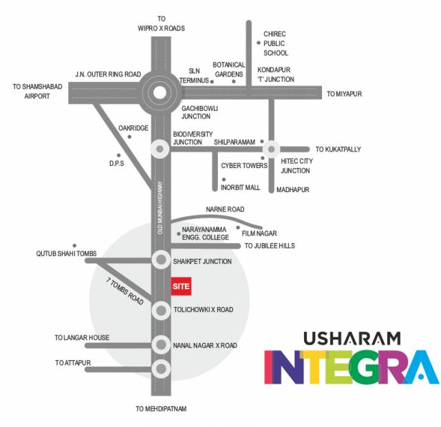 Images for Location Plan of Vasavi Usharam Integra