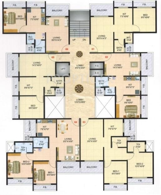 Images for Cluster Plan of Home Shree Home