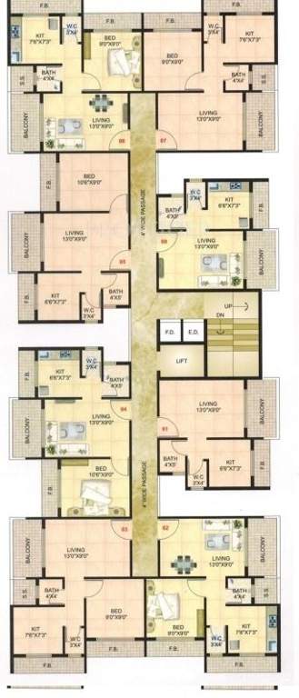 Images for Cluster Plan of Eco Shree Rajaram Niwas
