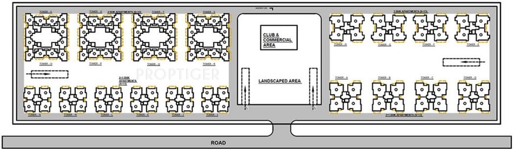Images for Layout Plan of Cosmic The Urban Young